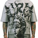 Free Your Mind Grey T-Shirt, Jogger and Leather Trucker Hat Combo