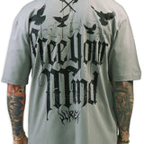 Free Your Mind Grey T-Shirt