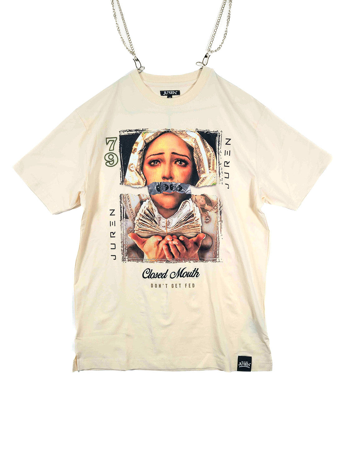 Closed Mouth Cream Tee