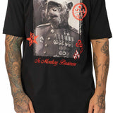 No Monkey Business Black Tee