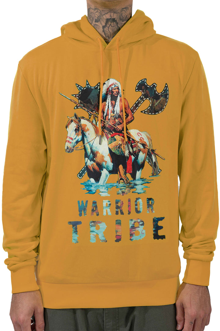 Warrior Tribe Rust Hoodie
