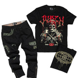 Death Before Dishonor Heavyweight Tee and Honor & Glory Jeans Combo
