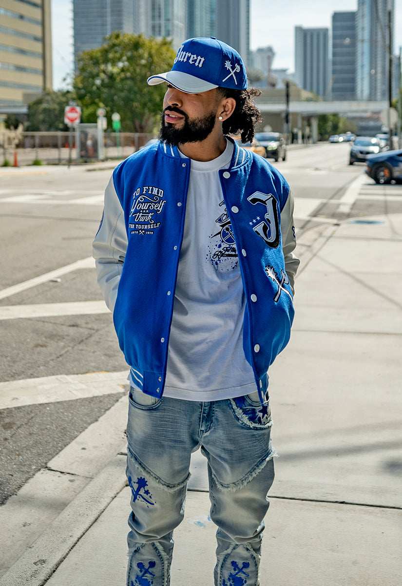 Royal World Bomber Jacket Combo