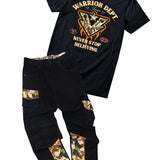 Warrior Dept. Domestic T-Shirt and Warrior Dept. Twill Pants Combo