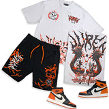 Warrior Heart T-Shirt and Lightning Shorts Combo (5XL SPECIAL)