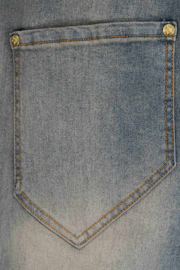 Brazzen Medium Wash Denim Jean