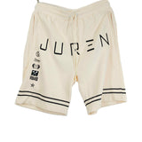 Juren Signature Cream Shorts
