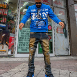 1979 Scorpion Crewneck Royal Combo